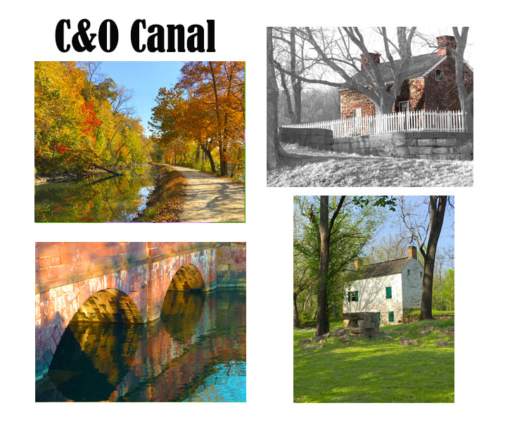 Hand Printed Note Cards - C&O Canal