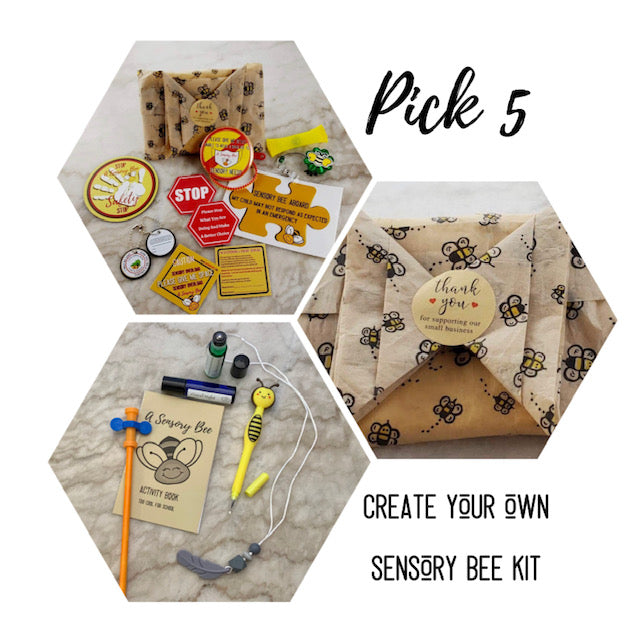 Pick 5 Create Your Own Sensory Bee Kit